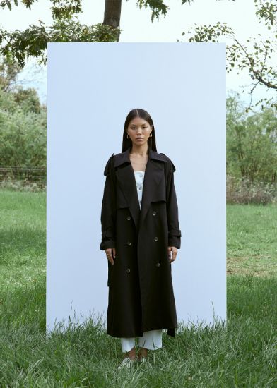 Trençkot Siyah resmi