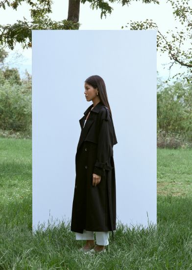 Trençkot Siyah resmi