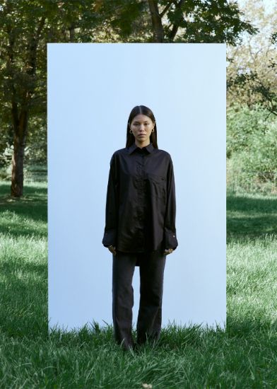 Cep Detaylı Gömlek Siyah resmi