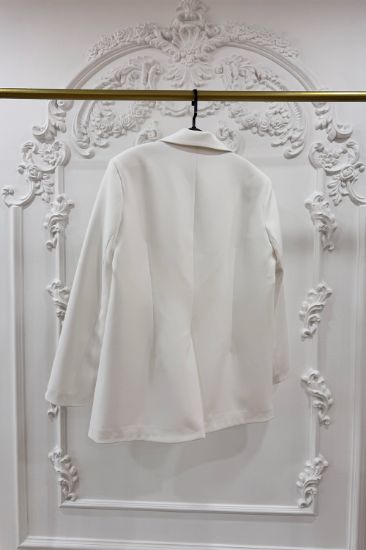 Blazer Ceket Beyaz resmi